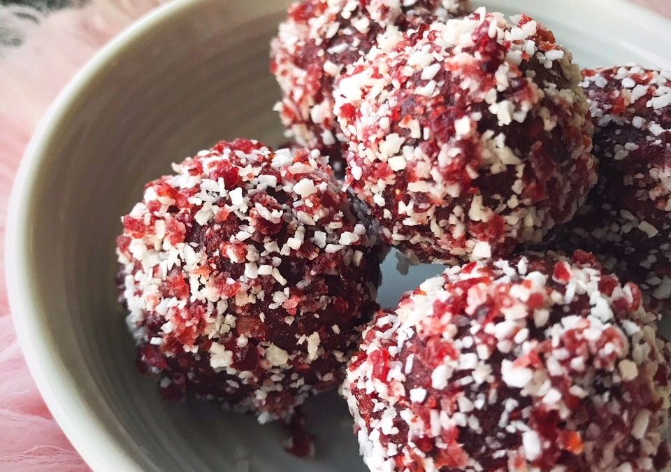 Cacao and Beetroot Balls